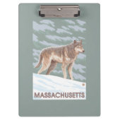 MassachusettsWolf Scene Klembord (Voorkant)