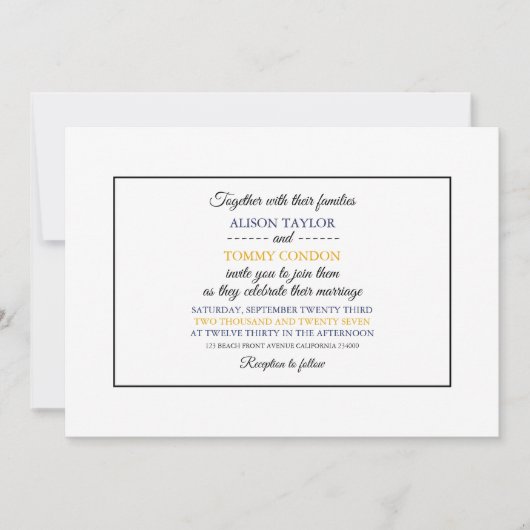 Massachusite vlag, vlag van Massachusetts bruiloft Kaart