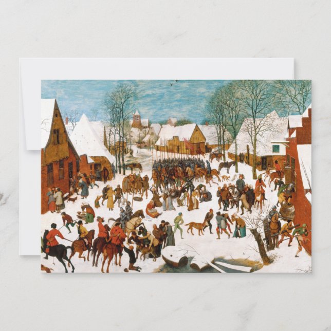 Massacre de Innocents van Pieter Bruegel (Voorkant)