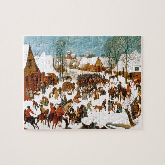 Massacre de Innocents van Pieter Bruegel Legpuzzel (Horizontaal)