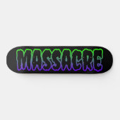 Massacre: Logo Skateboard Deck (Horizontaal)