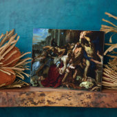 Massacre of the Innocents by Peter Paul Rubens Fotoplaat (Zijkant)