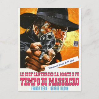 MASSACTE TIME POSTCARD BRIEFKAART