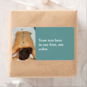 Massaetiket wolsteen etiket (Insitu)