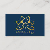 MASSAGE Alternatieve Holistic Spa Therapy Visitekaartje (Achterkant)