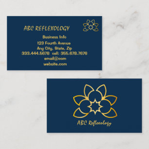MASSAGE Alternatieve holistische REFLEXOLOGIE Visitekaartje
