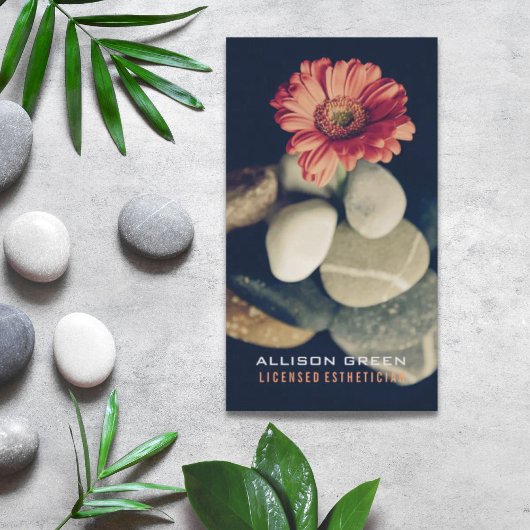 Massage Aromatherapy Schoonheidssalon Esthetician Visitekaartje