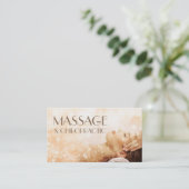 Massage Chiropractie Lichaam & Ziel Therapie Spark Visitekaartje (Staand voorkant)