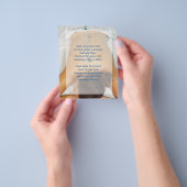 Massage foto van Beach Glass Stones Flyer (Hand)