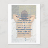 Massage foto van Beach Glass Stones Flyer (Voorkant)