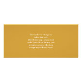 Massage foto van Hot Stone Reclamekaart (Achterkant)