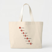 MASSAGE+giften Grote Tote Bag (Voorkant)