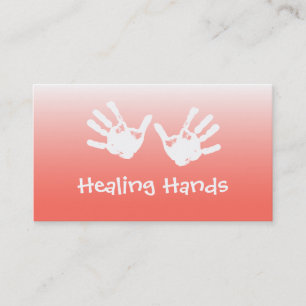 Massage Healing Hands - Reiki Visitekaartje