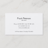 Massage Healing Hands - Reiki Visitekaartje (Achterkant)