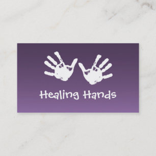 Massage Healing Hands - Reiki Visitekaartje