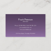 Massage Healing Hands - Reiki Visitekaartje (Achterkant)