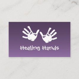 Massage Healing Hands - Reiki Visitekaartje