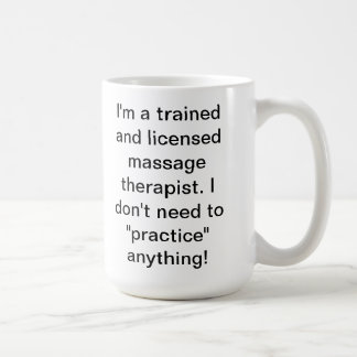 Massage Humor Koffiemok