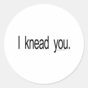 Massage - Ik heb je geknipt Ronde Sticker