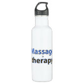 Massage is therapie waterfles  (Voorkant)