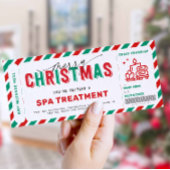 Massage kerstmis met cadeaubon