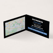 Massage Logo, massagetherapeut, Parlor Loyalty Visitekaartje (Binnen)