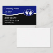 Massage moderne handen op Visitekaartjes (Voorkant / Achterkant)