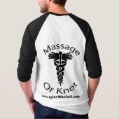 Massage of Knot Big Logo T-shirt (Achterkant)