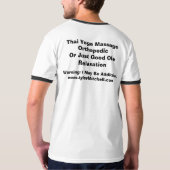 Massage of Knot T-shirt (Achterkant volledig)