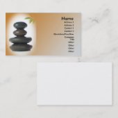 Massage/Relaxatie-Visitekaartje Visitekaartje (Voorkant / Achterkant)