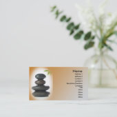 Massage/Relaxatie-Visitekaartje Visitekaartje (Staand voorkant)