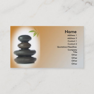 Massage/Relaxatie-Visitekaartje Visitekaartje