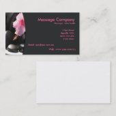 Massage/Relaxatie-Visitekaartje Visitekaartje (Voorkant / Achterkant)