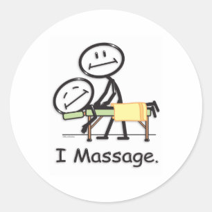 Massage Ronde Sticker