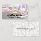 Massage Spa Logo Visitekaartje (Voorkant / Achterkant)