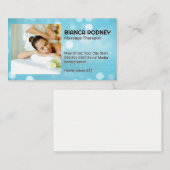 Massage Spa | Relaxation Service Visitekaartje (Voorkant / Achterkant)