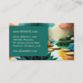 Massage Spa Salon Nails Professional Executive Visitekaartje (Voorkant)