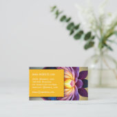 Massage Spa Salon Nails Professional Executive Visitekaartje (Staand voorkant)