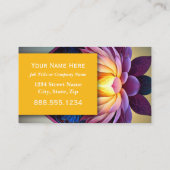 Massage Spa Salon Nails Professional Executive Visitekaartje (Achterkant)