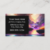 Massage Spa Salon Reiki Professional Executive Visitekaartje (Achterkant)