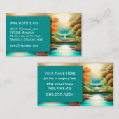 Massage Spa Salon Wellness Professional Executive Visitekaartje (Voorkant / Achterkant)