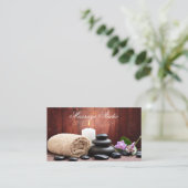 Massage Studio Visitekaartje (Staand voorkant)