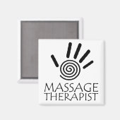 Massage Therapeut Magnet (Voorkant / Achterkant)