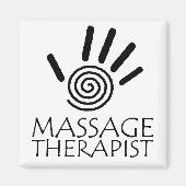 Massage Therapeut Magnet (Voorkant)