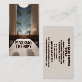 Massage Therapeut Massage Kamer Visitekaartje (Voorkant / Achterkant)
