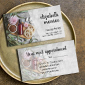 Massage Therapist Appointment Card Afsprakenkaartje