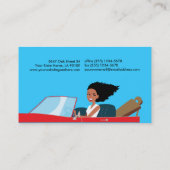 Massage Therapist Card 1 Visitekaartje (Achterkant)