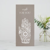 Massage Therapist Energy Healer Henna Lotus (Staand voorkant)