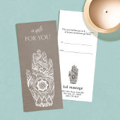 Massage Therapist Energy Healer Henna Lotus