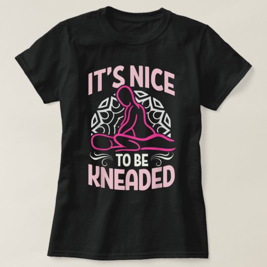 Massage Therapist Gift Office Staff Team Funny The T-shirt (Design voorkant)